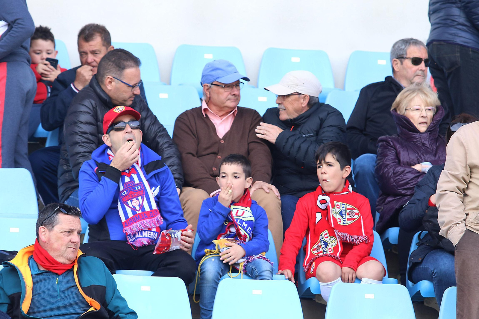 Las imágenes del Almería-Rayo Majadahonda