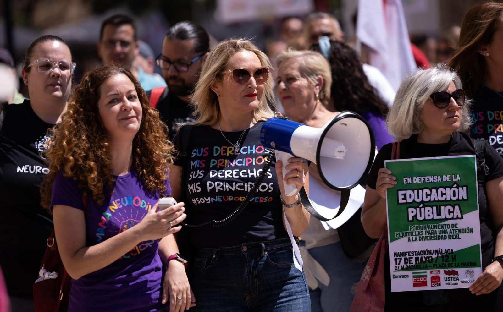 La presidenta de Neurodiverso, Lorena Romero, junto a la socia fundadora Sandra Bautista.