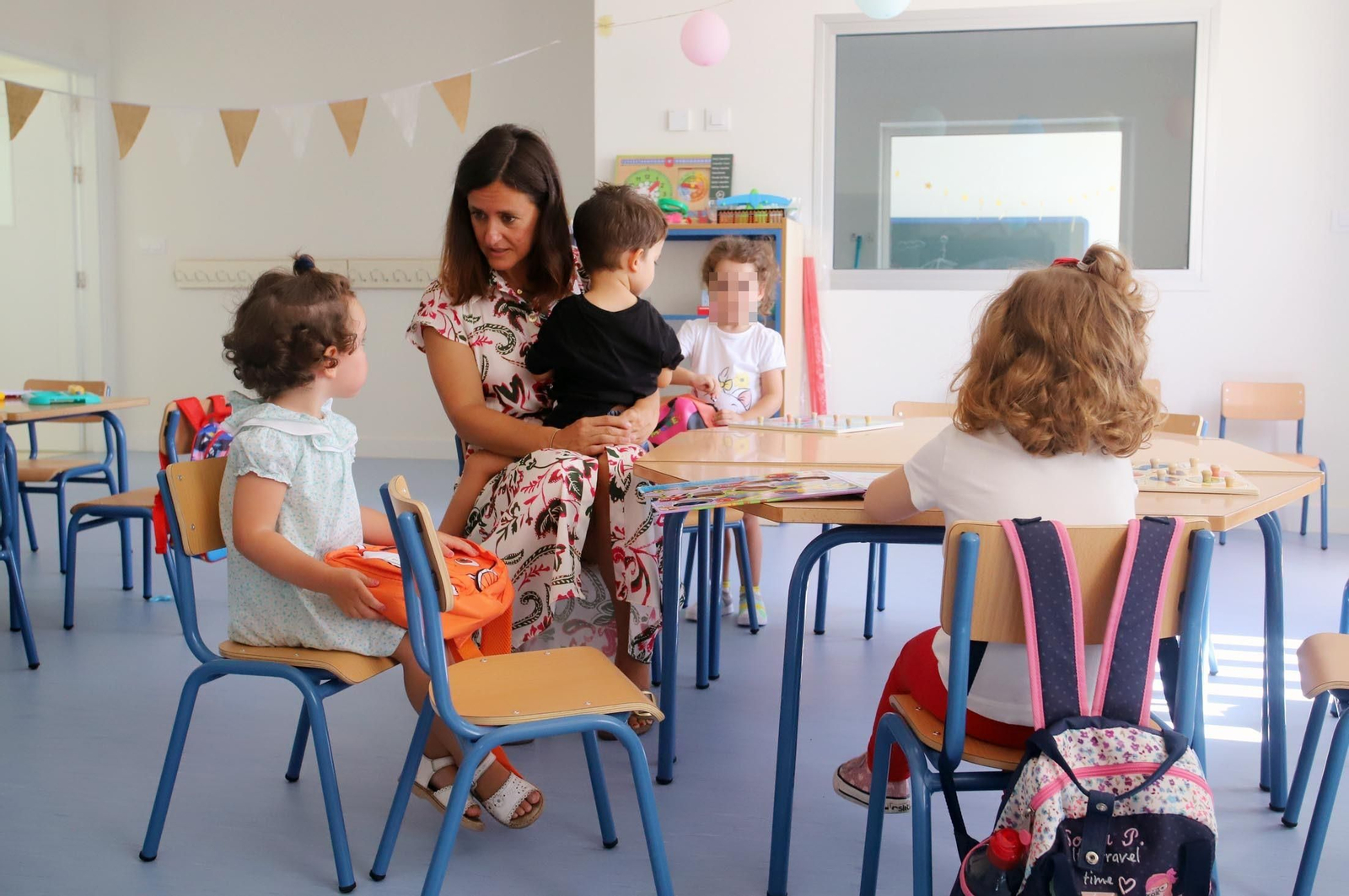 Las mejores imágenes de la vuelta al cole en el CEIP Nuevo Ensanche Sur