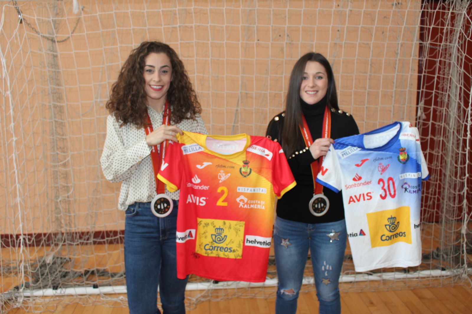 Las fotos de la rueda de prensa de Sole y Marta López