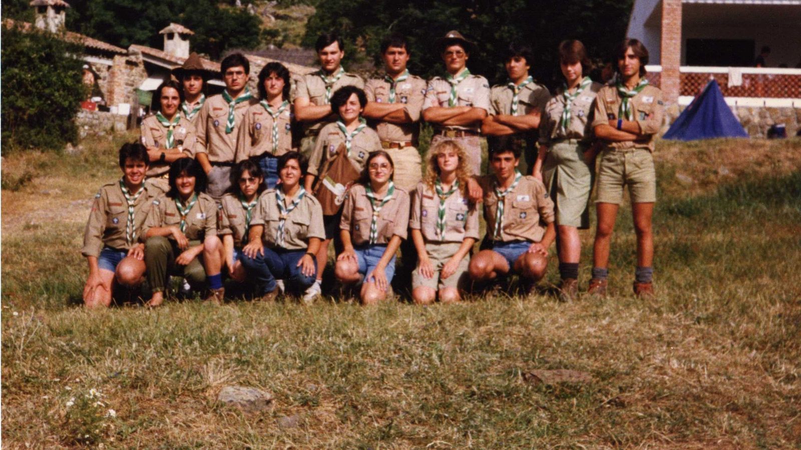 La unidad Esculta, en La Sauceda, a principios de los 80.