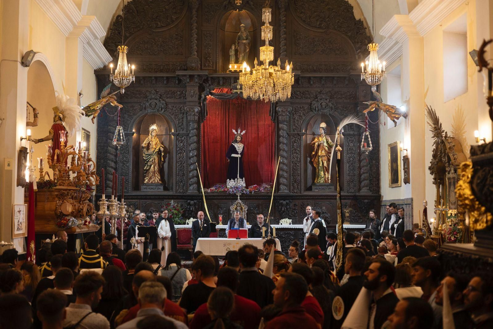 El Santísimo Cristo de la Flagelación, el año pasado en su templo. El Santísimo Cristo de la Flagelación, el año pasado en su templo.