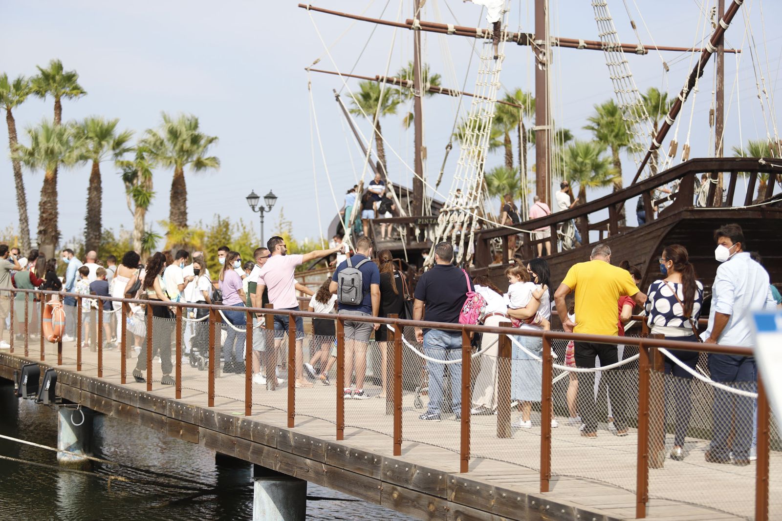 El Muelle de las Carabelas.