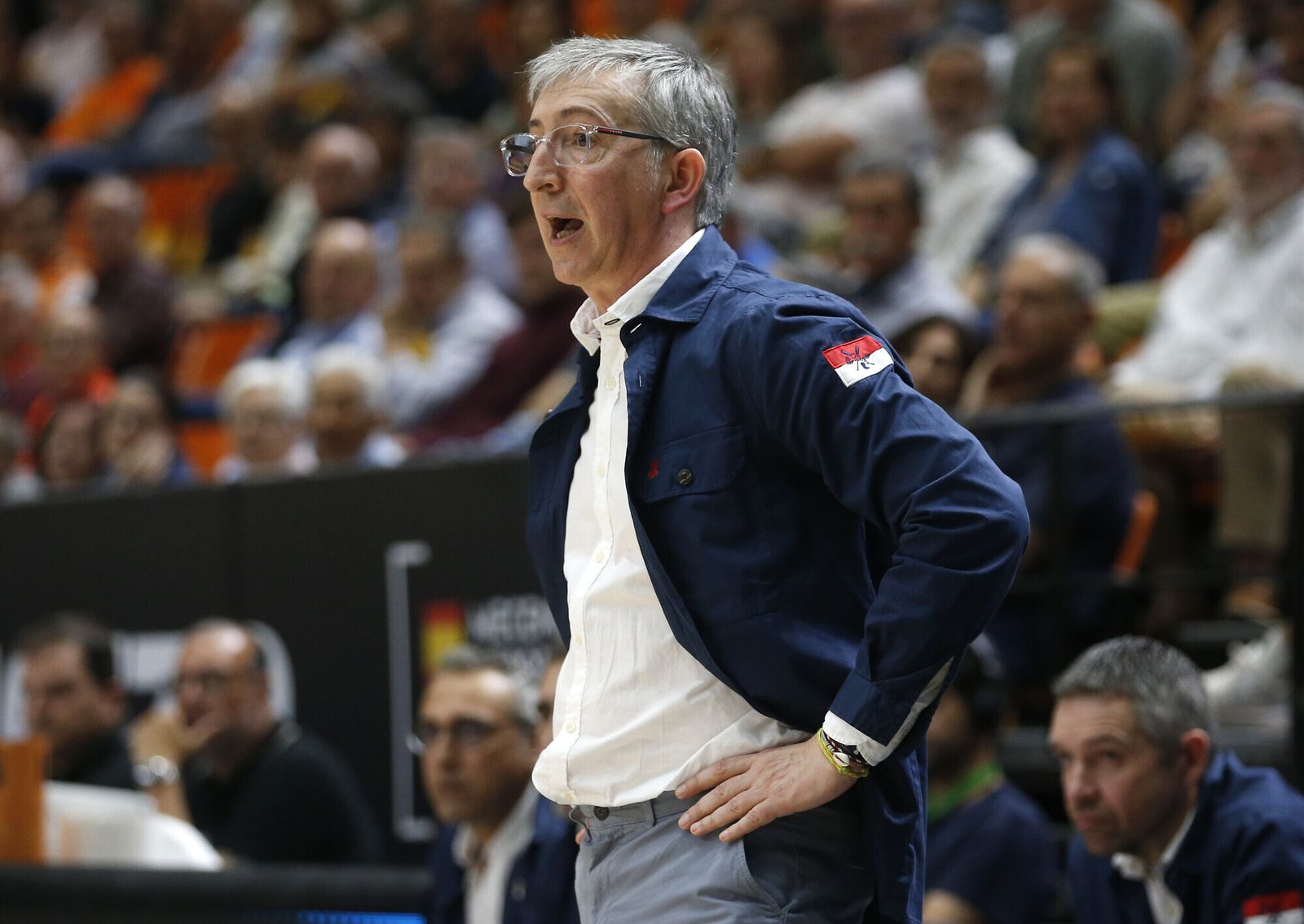 Moncho Fernández ha logrado la permanencia de Obradoiro un año más.