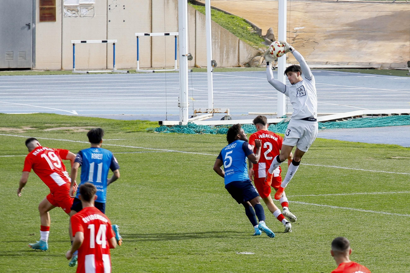 Imágenes del partido entre Almeria B contra Villanovense de segunda RFEF