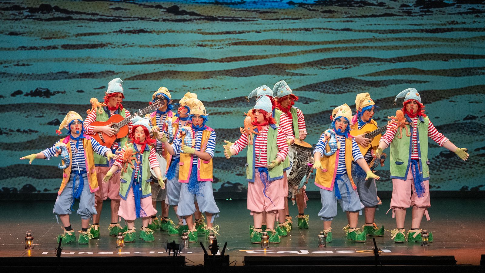 Chirigota Los duendecillos de los castillos.