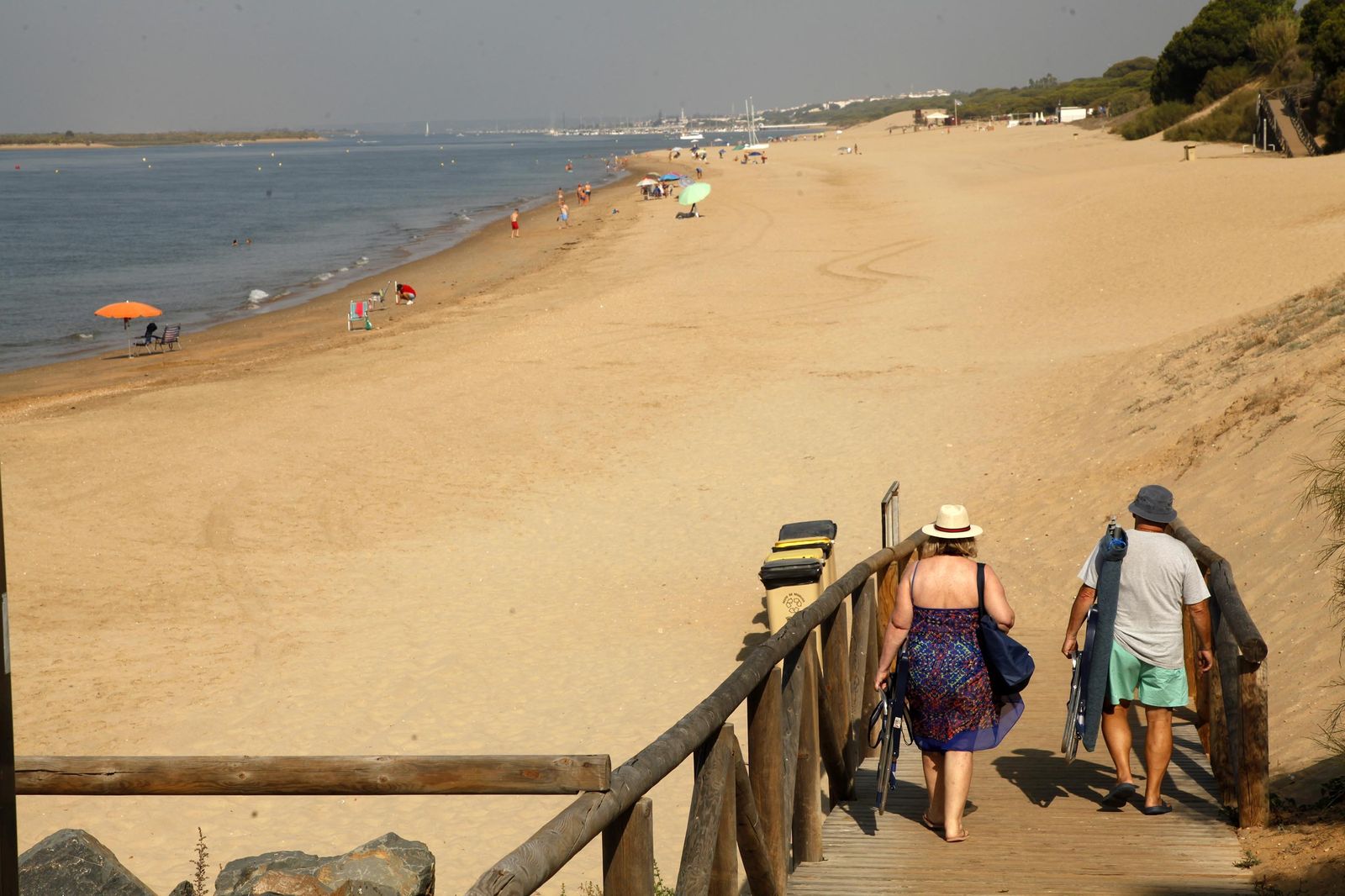 Nuevo Portil, una playa de Huelva que enamora