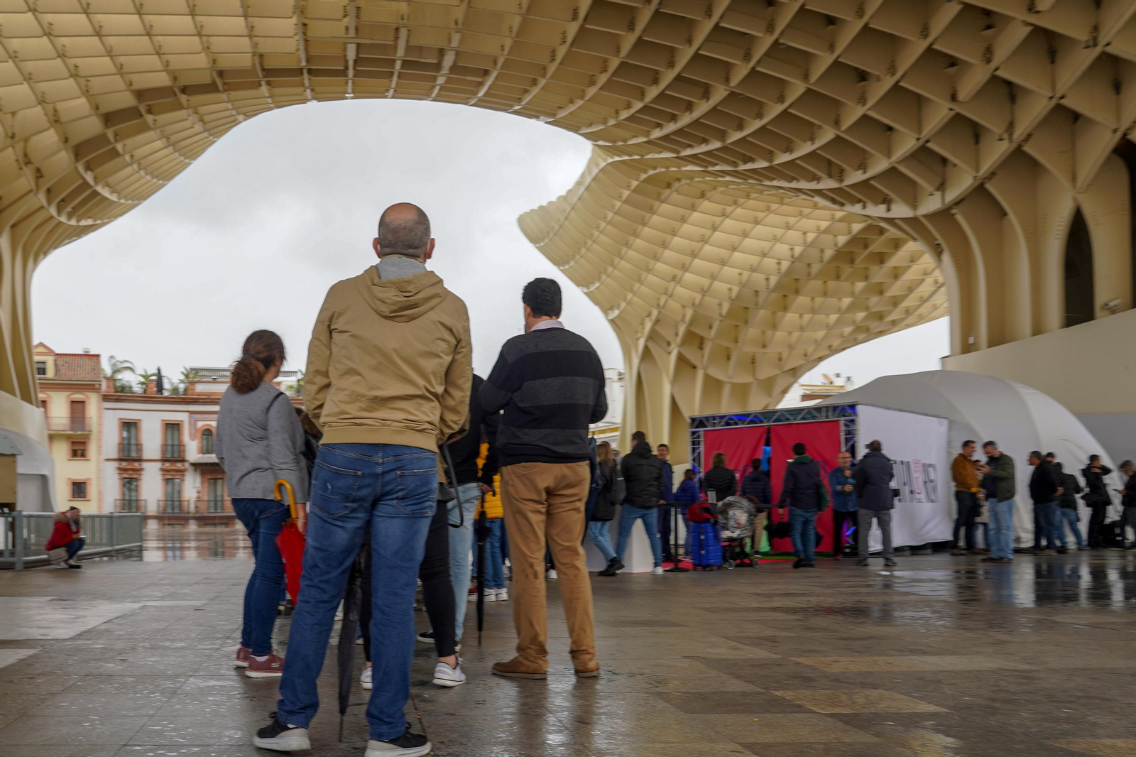 Betis - Valencia | La final de la Copa del Rey se ambienta pese a la lluvia