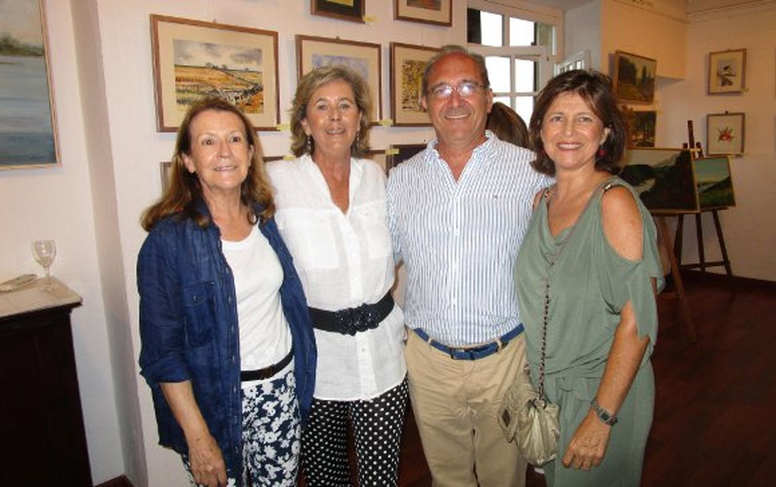 Juana Ruz, Verónica Osborne, Álvaro Jiménez del Cuvillo y Elisa Terry.

Foto: Ignacio Casas de Ciria