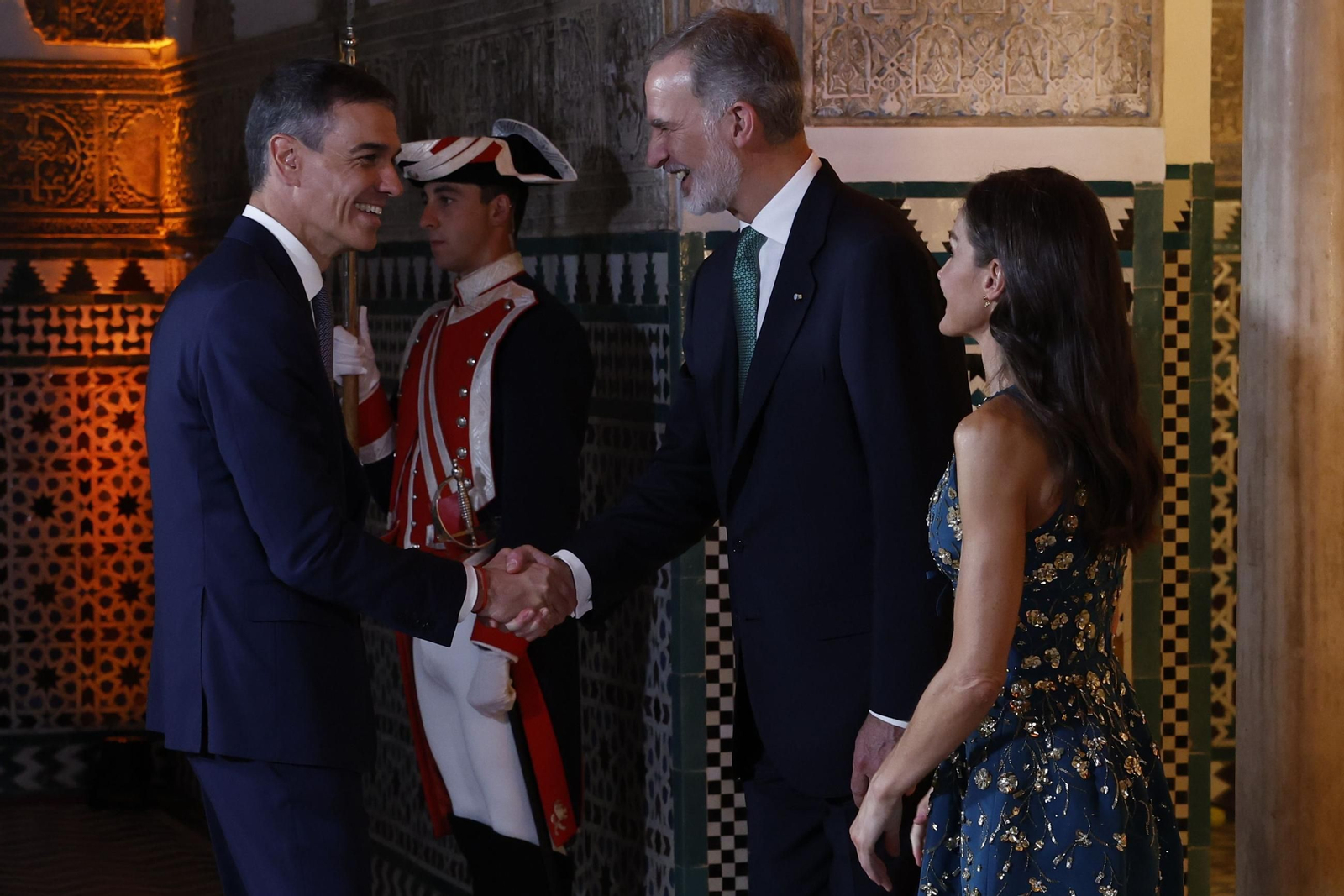 Las fotos de la cena de gala dada por los Reyes previa a la cumbre de la ONU en Sevilla