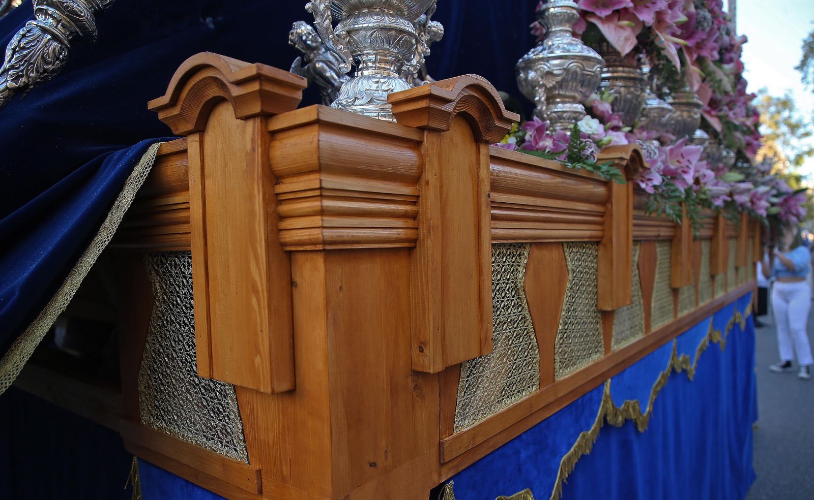 Fotos del Domingo de Ramos en Algeciras: Borriquita y Oración en el Huerto