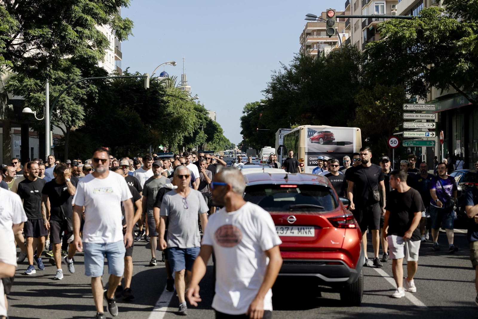 Las imágenes de las protestas de la huelga del metal en Cádiz de este jueves 26 de junio