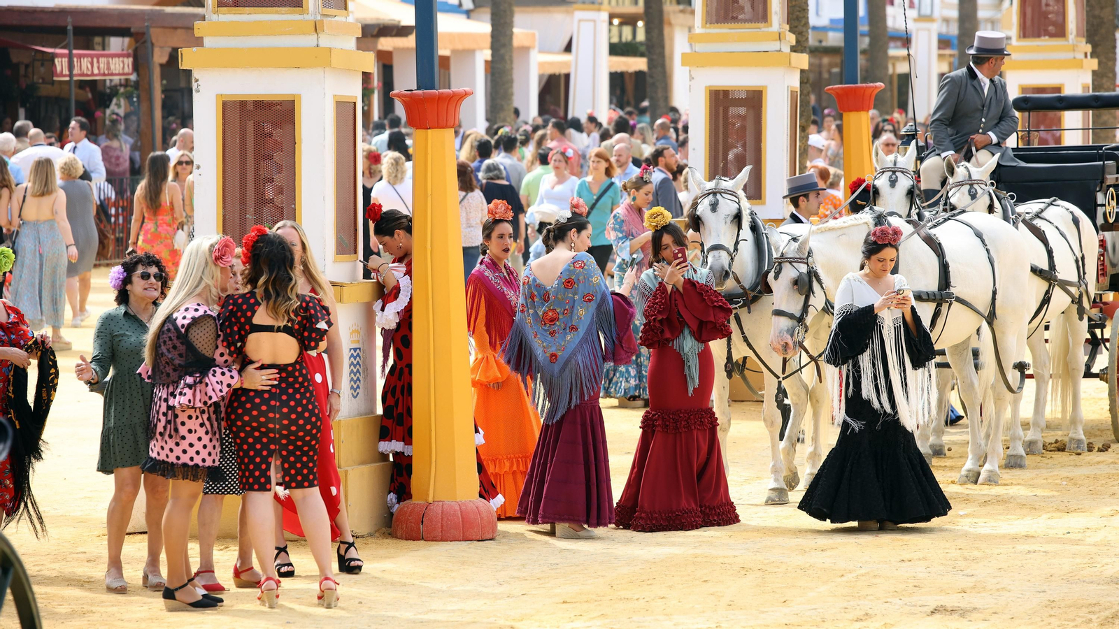 Miércoles de Feria de Jerez, en imágenes