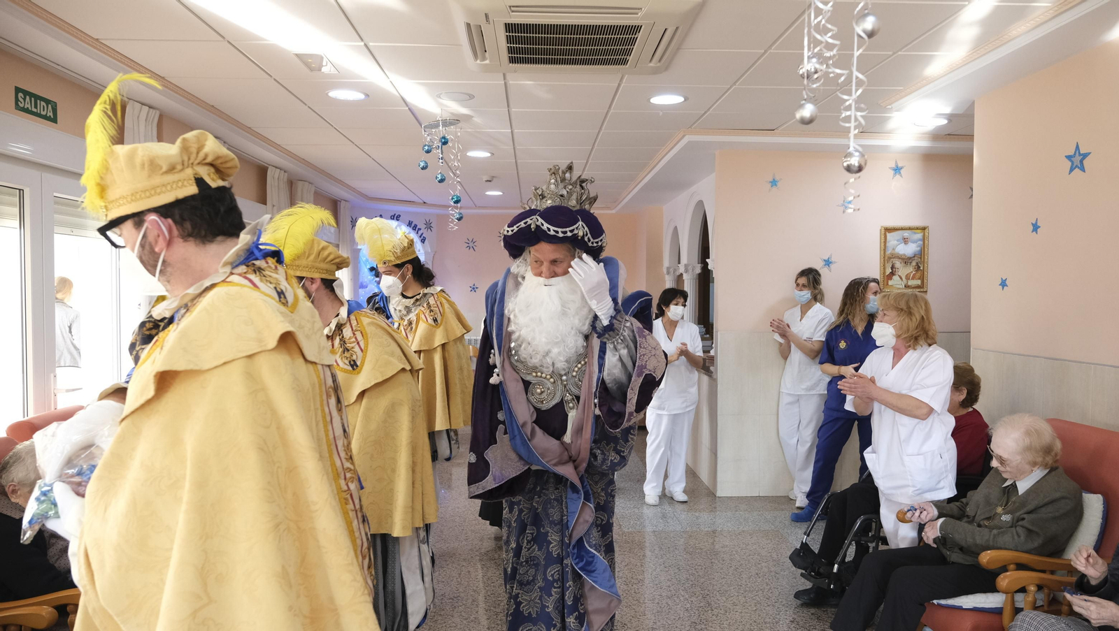 Los Reyes Magos en la Residencia Santa Teresa Jornet