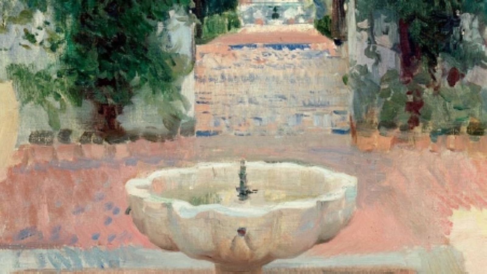 Sorolla en los Reales Alcázares
