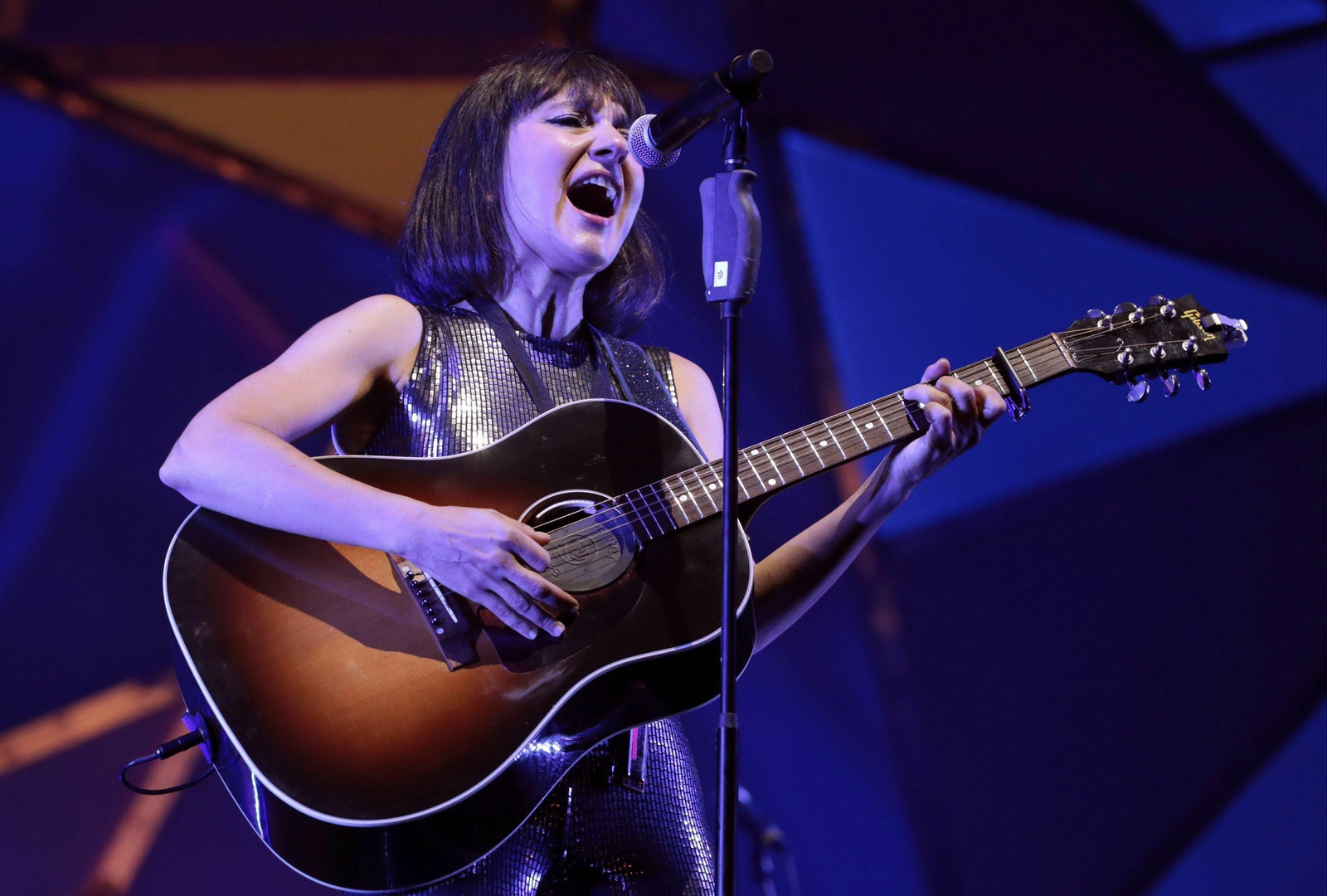 Eva Amaral, en un concierto reciente.