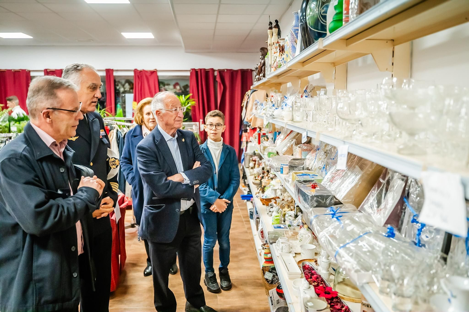 Rastrillo solidario del Santísimo Cristo del Mar, en Roquetas