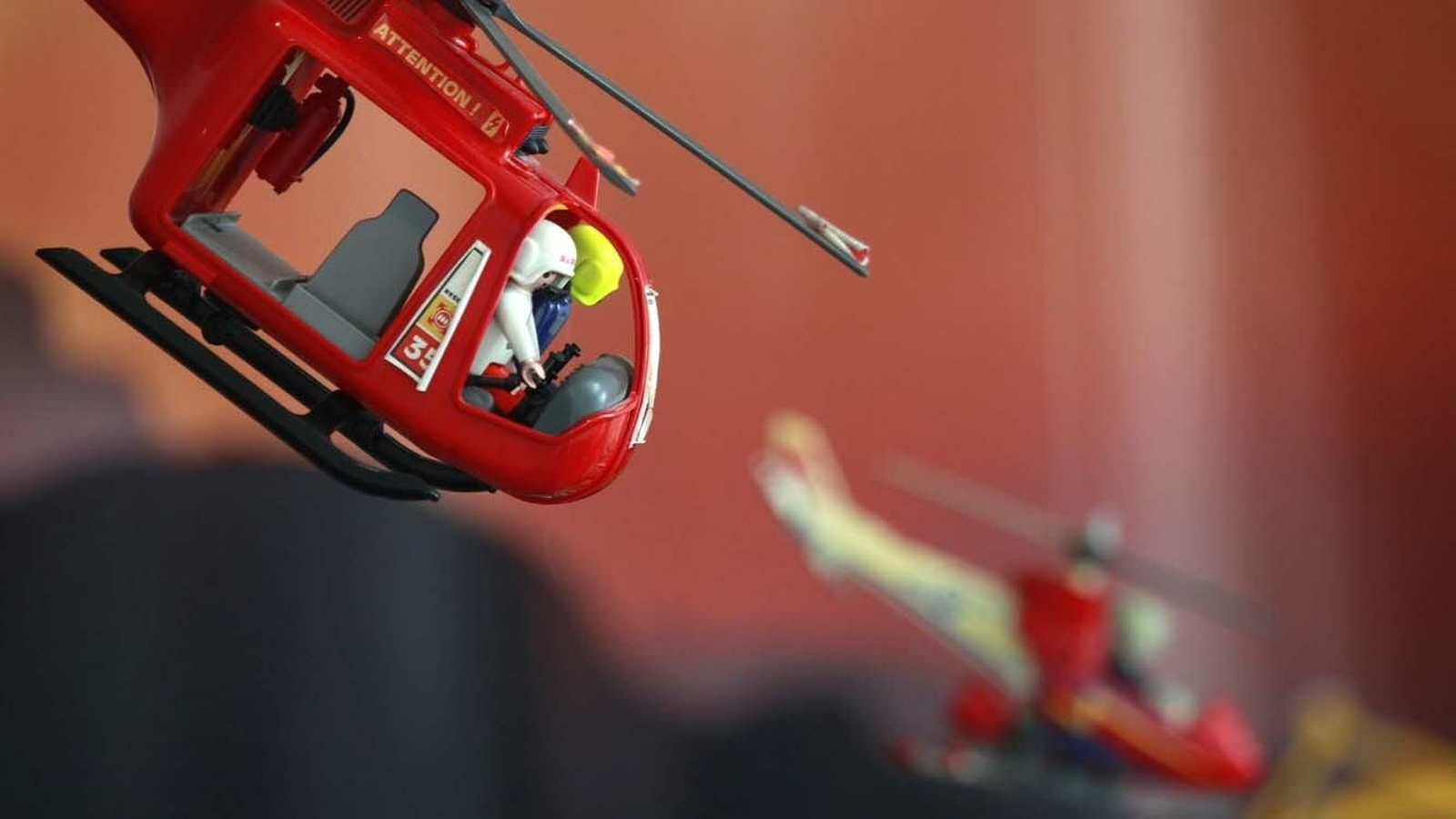 Las fotos de la exposición de las figuras de Playmobil