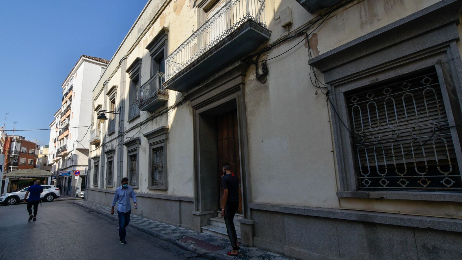 El edificio del Gobierno Militar de Algeciras.