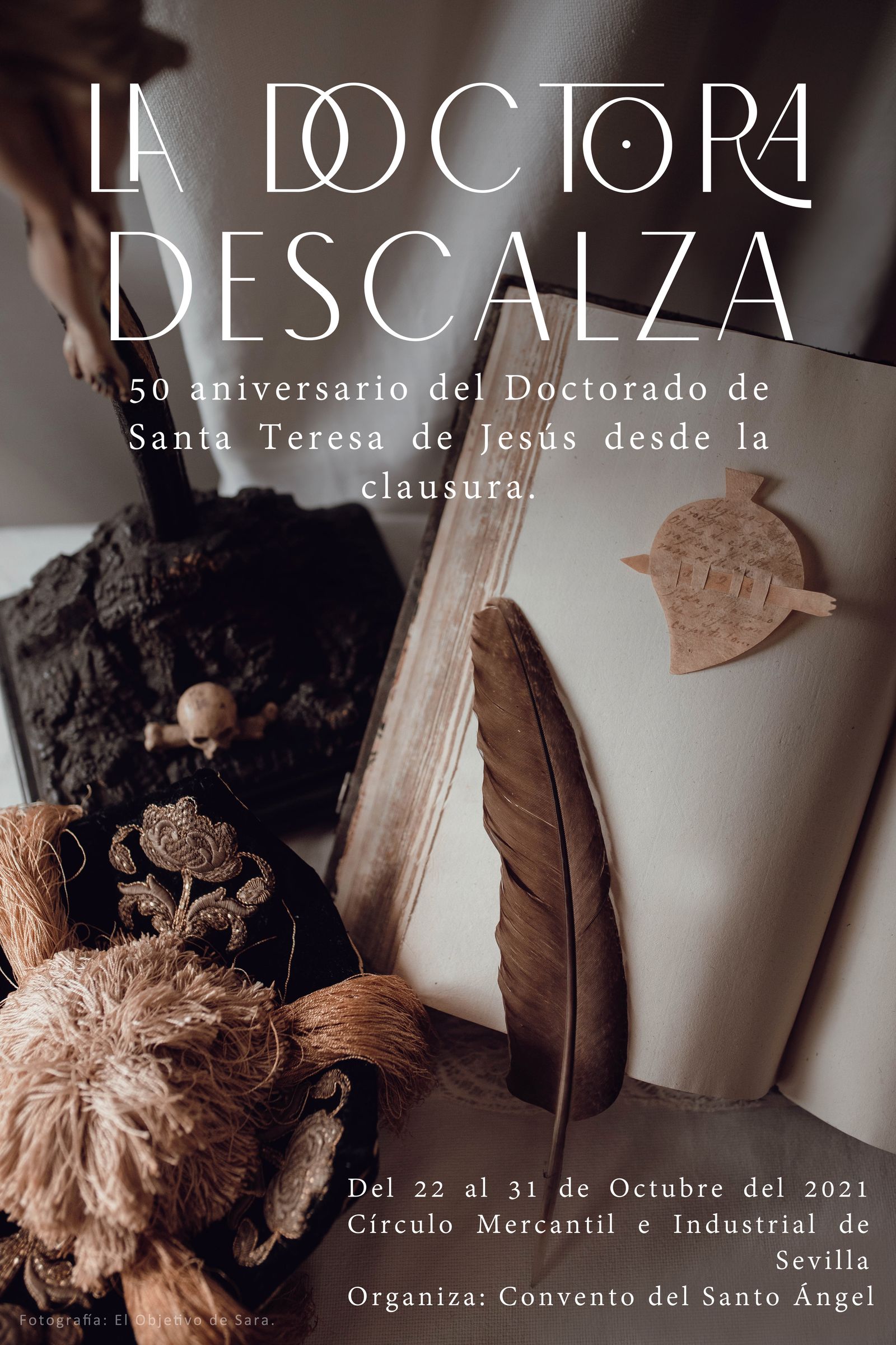 Cartel de la exposición 'La Doctora Descalza'