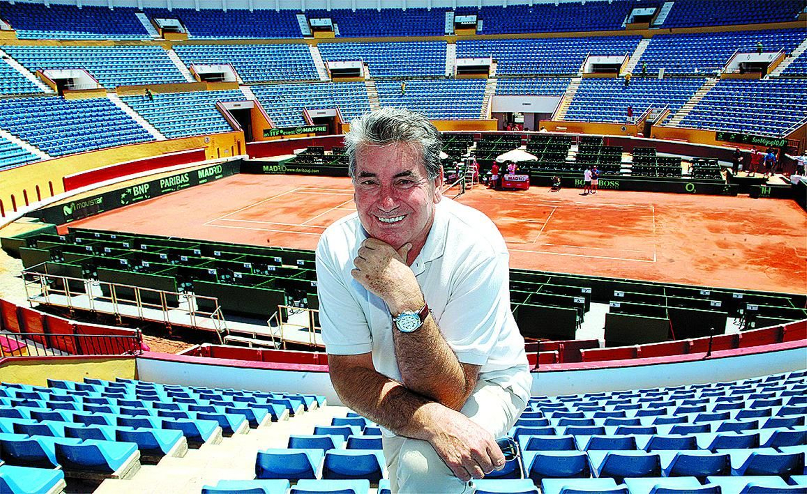 Las fotos de la vida de Manolo Santana