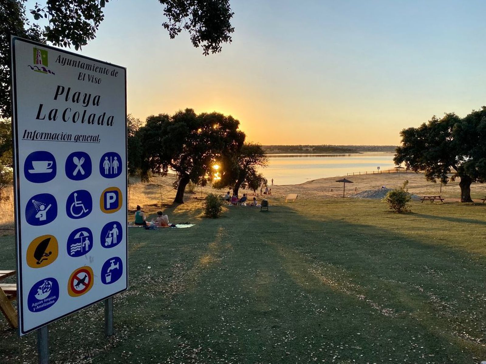 Playa de La Colada en El Viso.