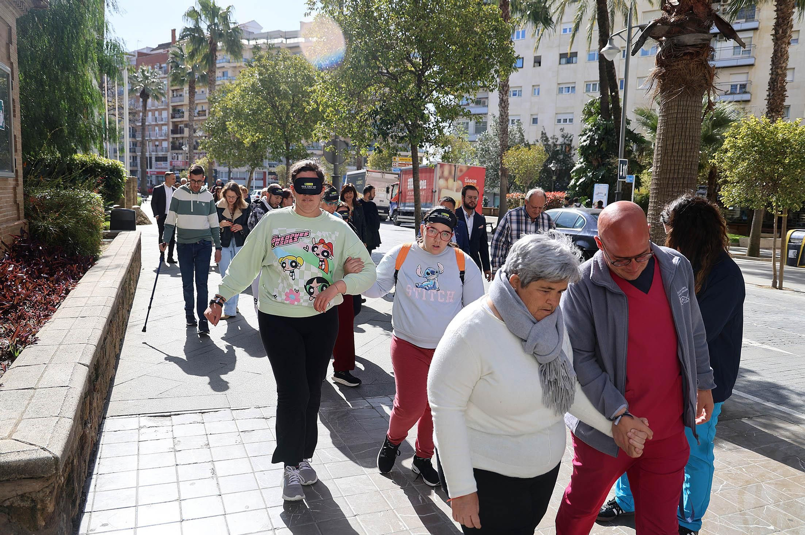 Imágenes de la inauguración de la Semana del Grupo Social ONCE de Huelva