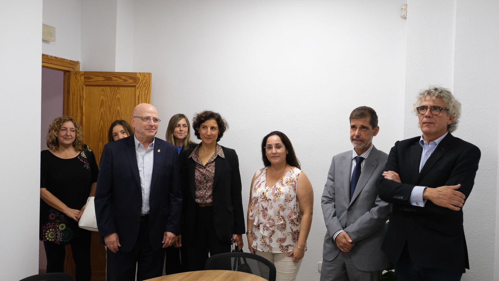 Visita a las nuevas instalaciones de la ALPI puesta en marcha por ACNUR y el Colegio de la Abogacía de Almería.