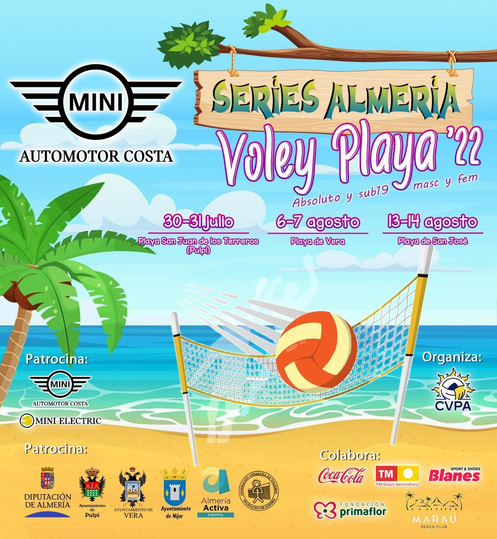 El circuito MINI llegará a tres playas de la provincia El circuito MINI llegará a tres playas de la provincia