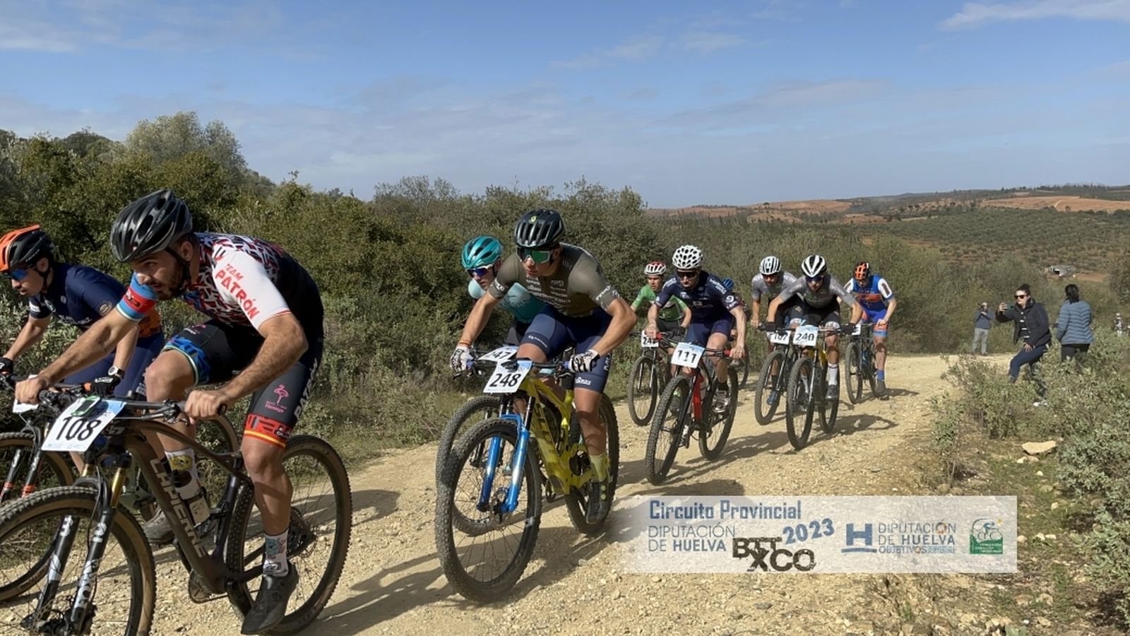 Participantes del Circuito Provincial Diputación BTT XCO 2023.