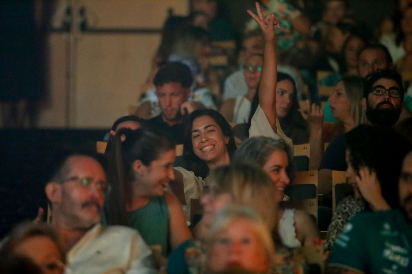 Fotografías del monólogo de Martita de Graná en La Línea