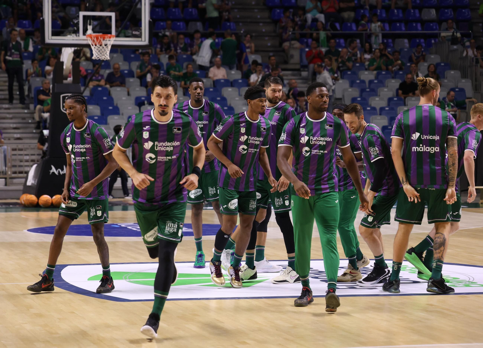 Las fotos del Unicaja-Barcelona, primer partido del play off de la Liga Endesa