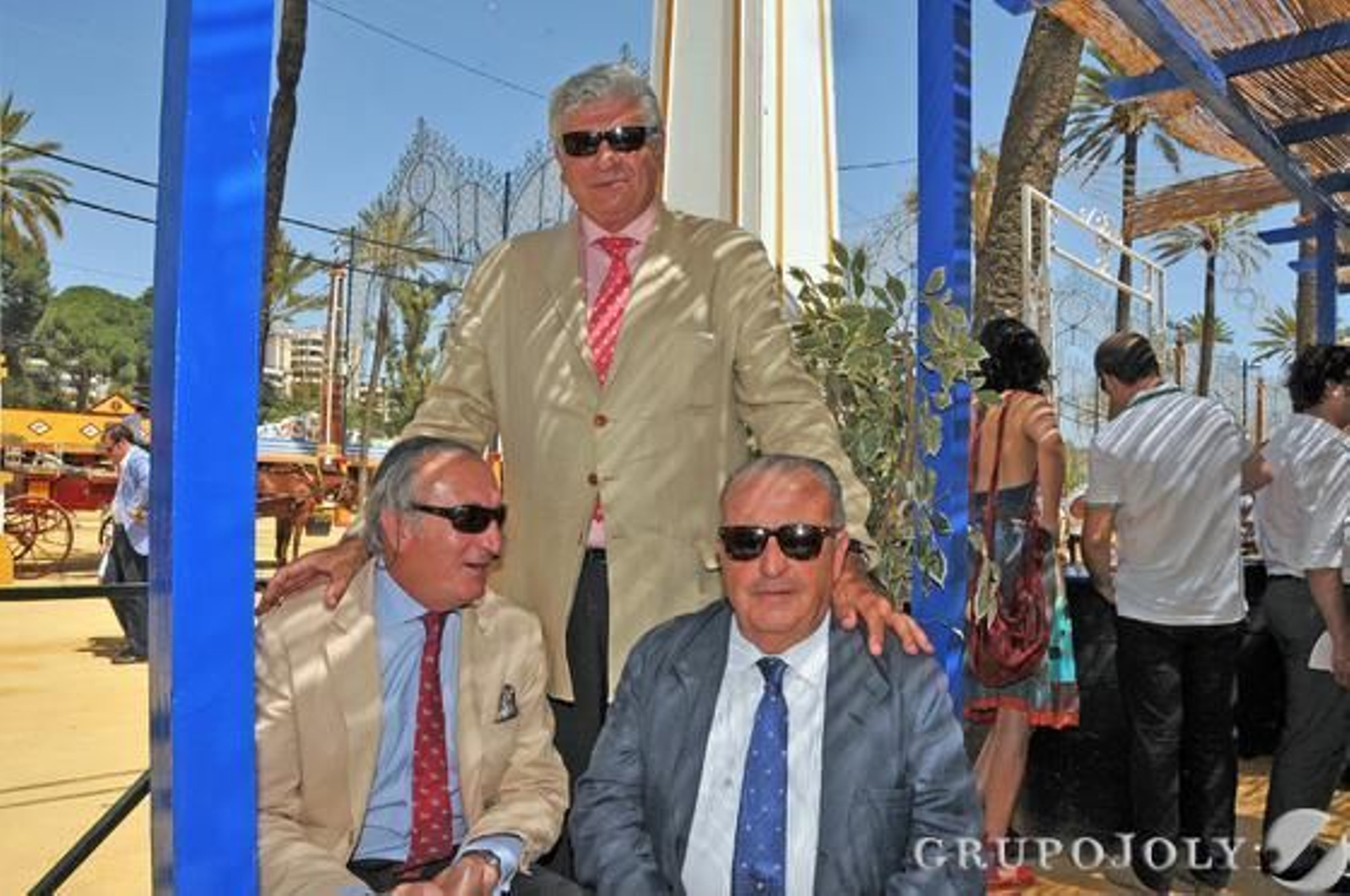 Eugenio Molina, Manuel Guerrero Pemán y Emilio Muñoz.

Foto: Manuel Aranda