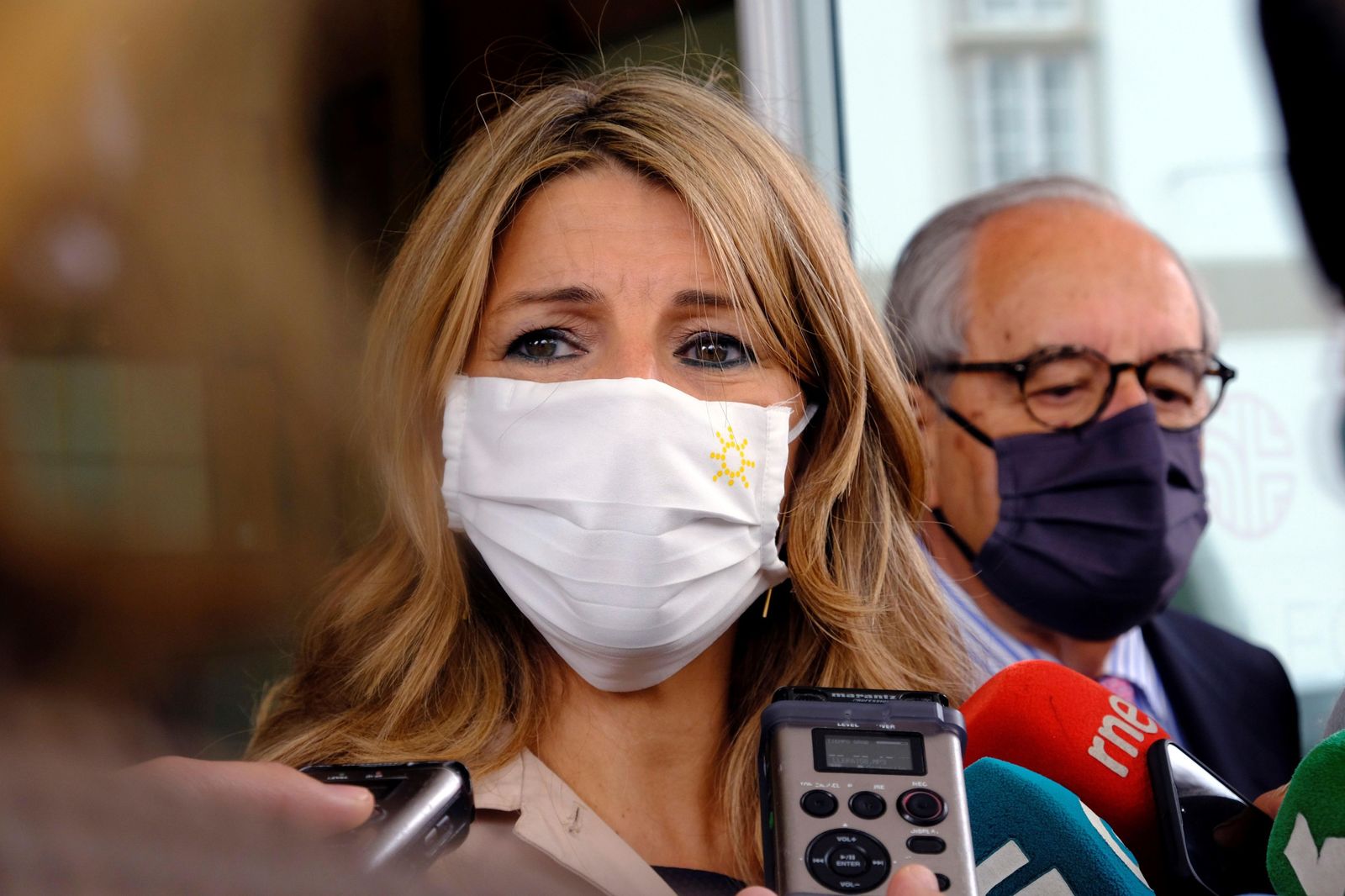 Yolanda Díaz, ministra de Trabajo y vicepresidenta tercera.