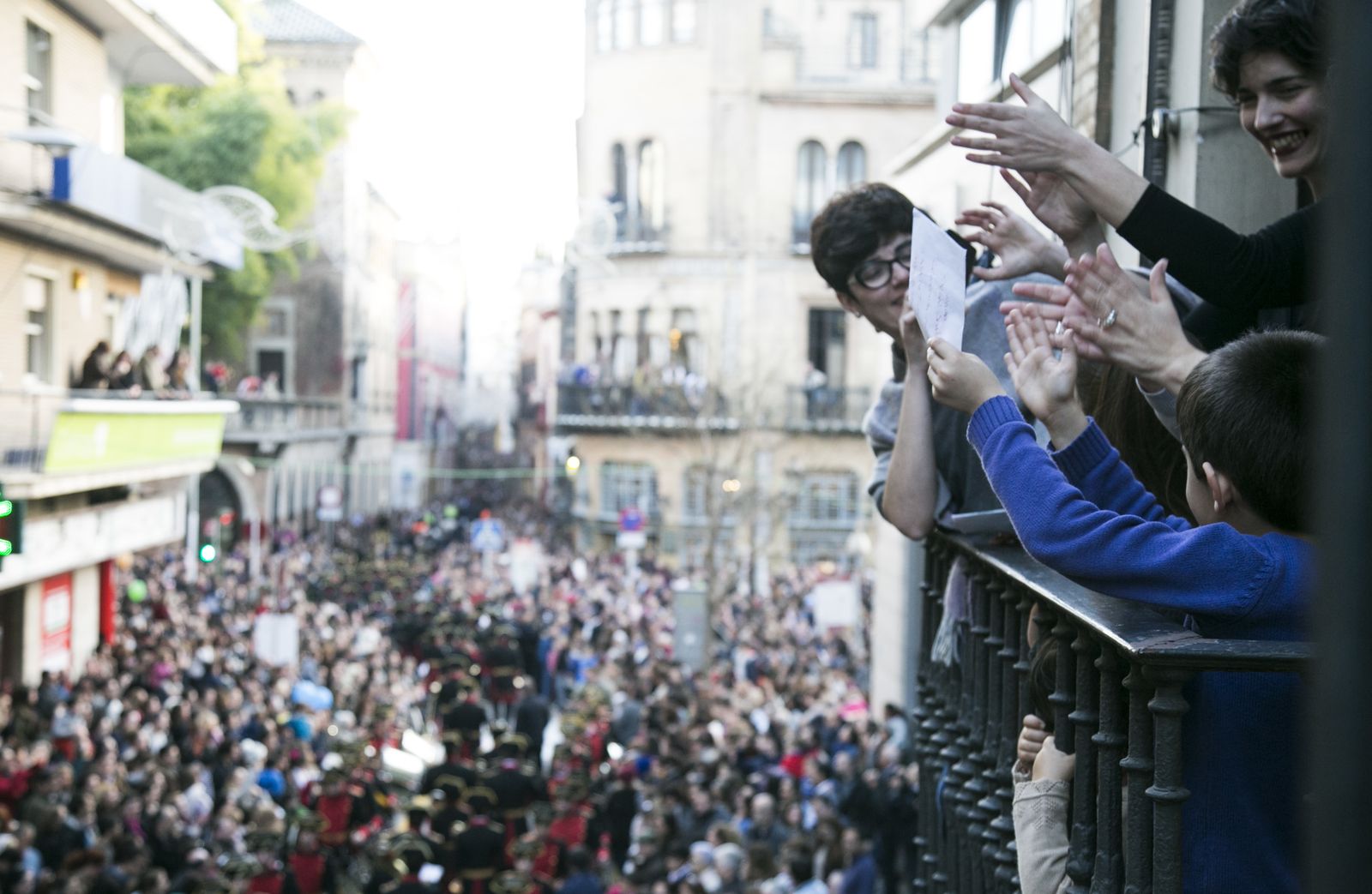 El recorrido del Heraldo Real, en imágenes