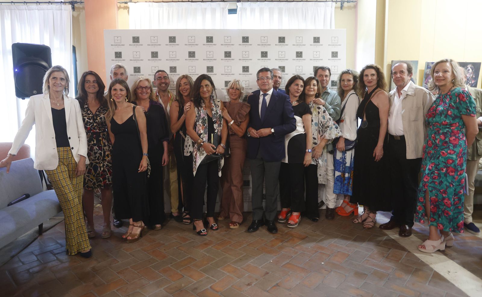 Inauguración de la exposición por del 30 aniversario del Real Club de Golf.