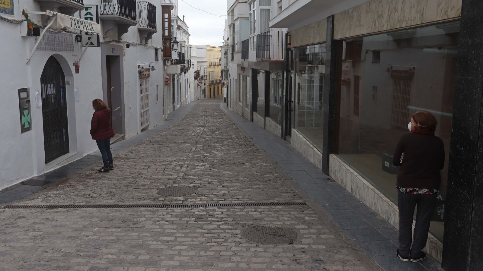 Fotos del confinamiento ante el estado de alarma en Tarifa