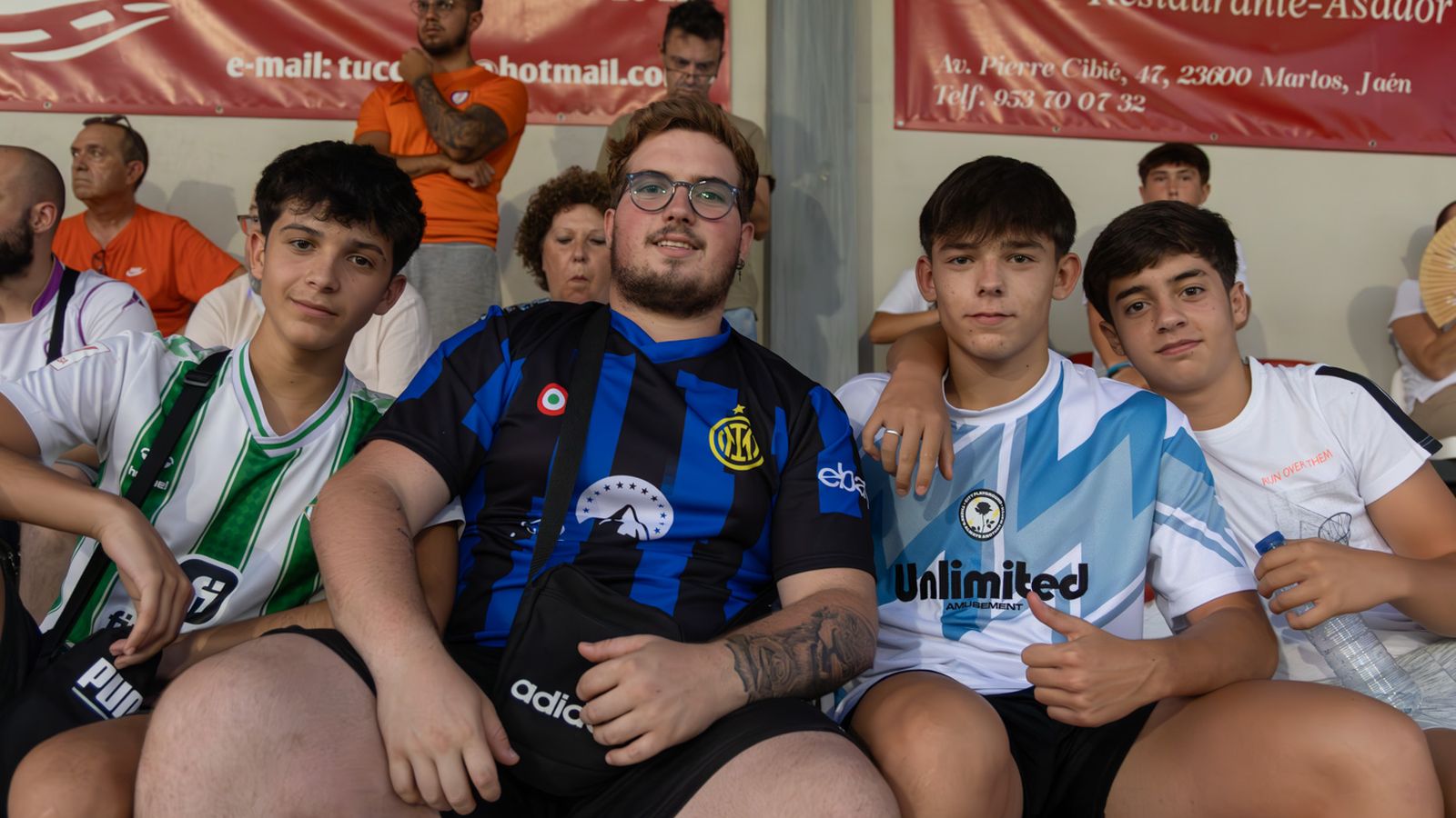 Las aficiones de Martos CD y Real Jaén en el Trofeo Miguel Pérez Luque, en imágenes