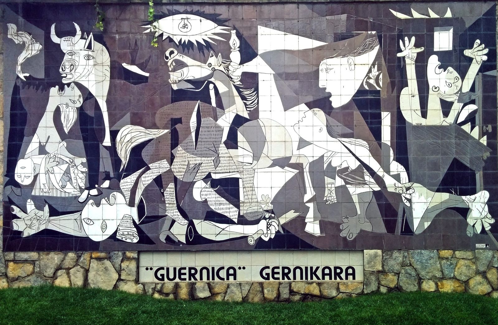 Representación del Gernika de Picasso en la localidad vizcaína