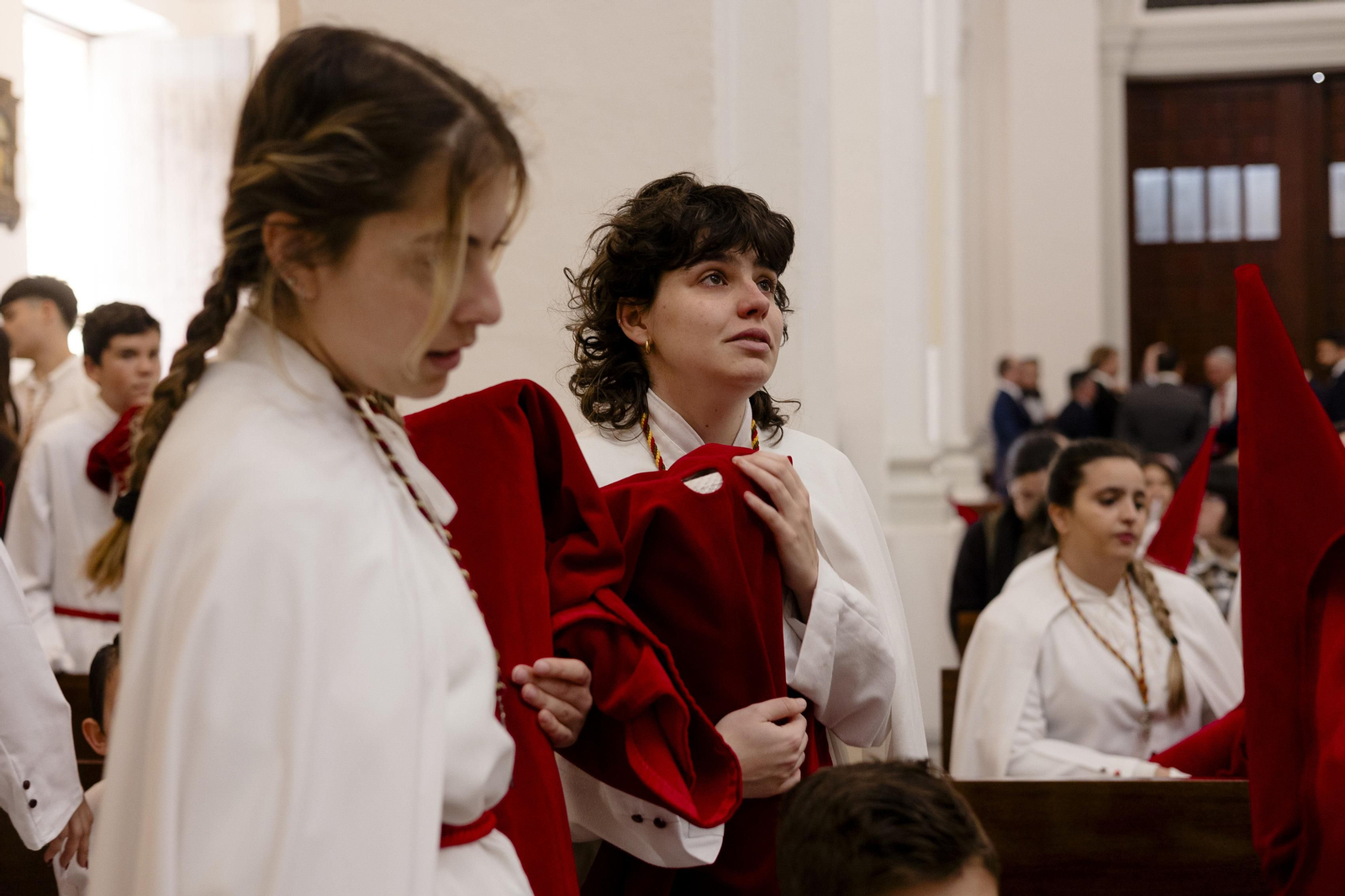 Las imágenes de la cofradía de la Borriquita en la Semana Santa de Cádiz de 2024
