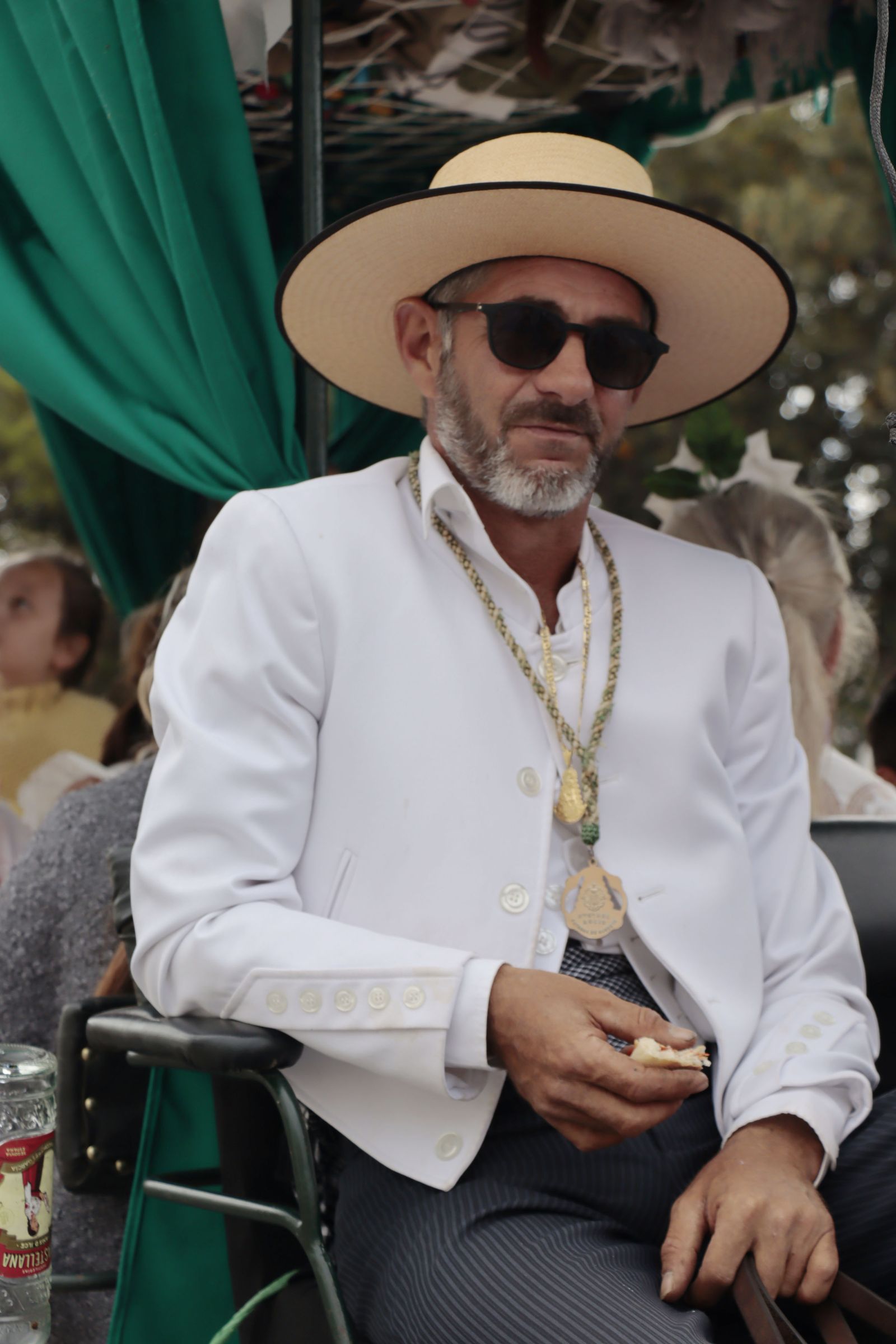 Imágenes de los carros de la Hermandad del Rocío de Huelva