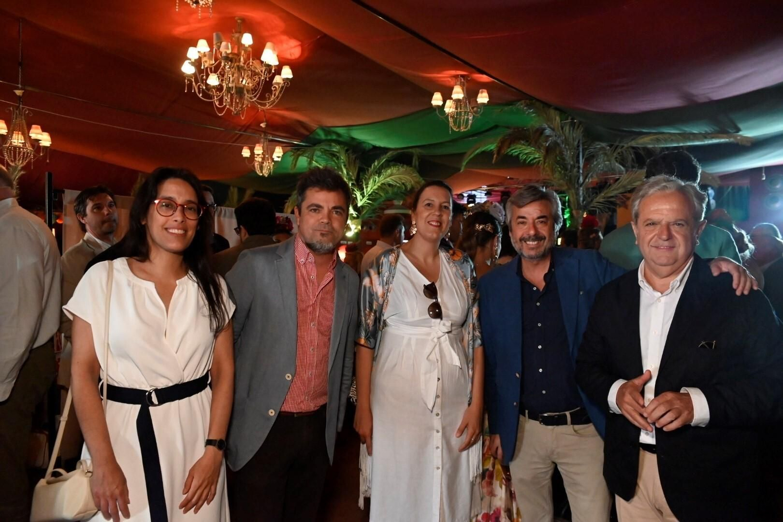 Las recepciones del martes de la Feria de Córdoba, en imágenes