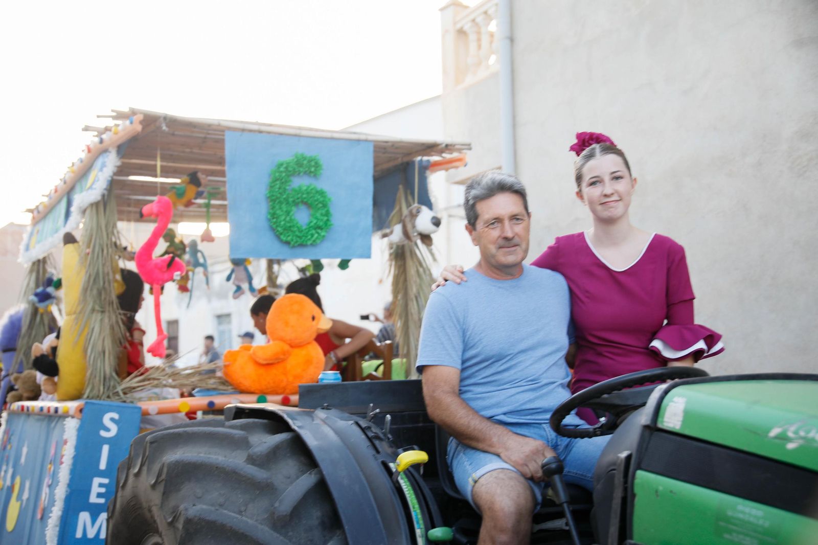 Así se ha vivido el tradicional desfile de carrozas de Gérgal