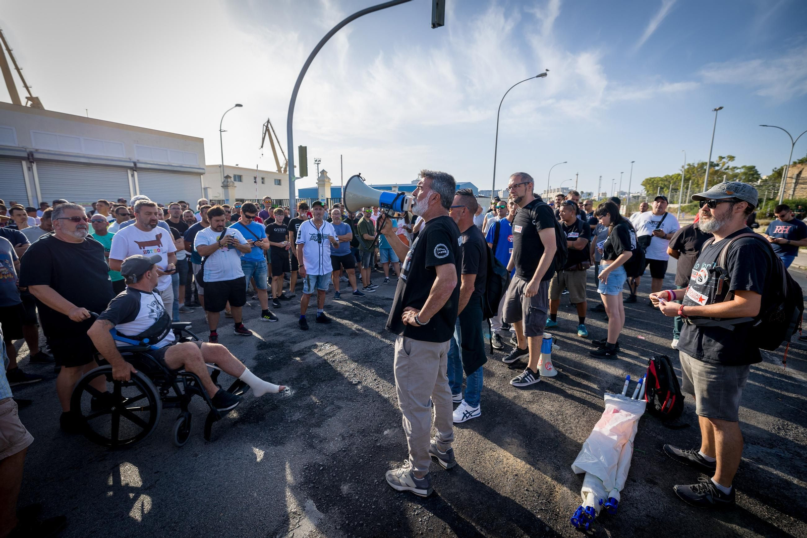Las imágenes de las protestas de la huelga del metal en Cádiz de este viernes 27 de junio