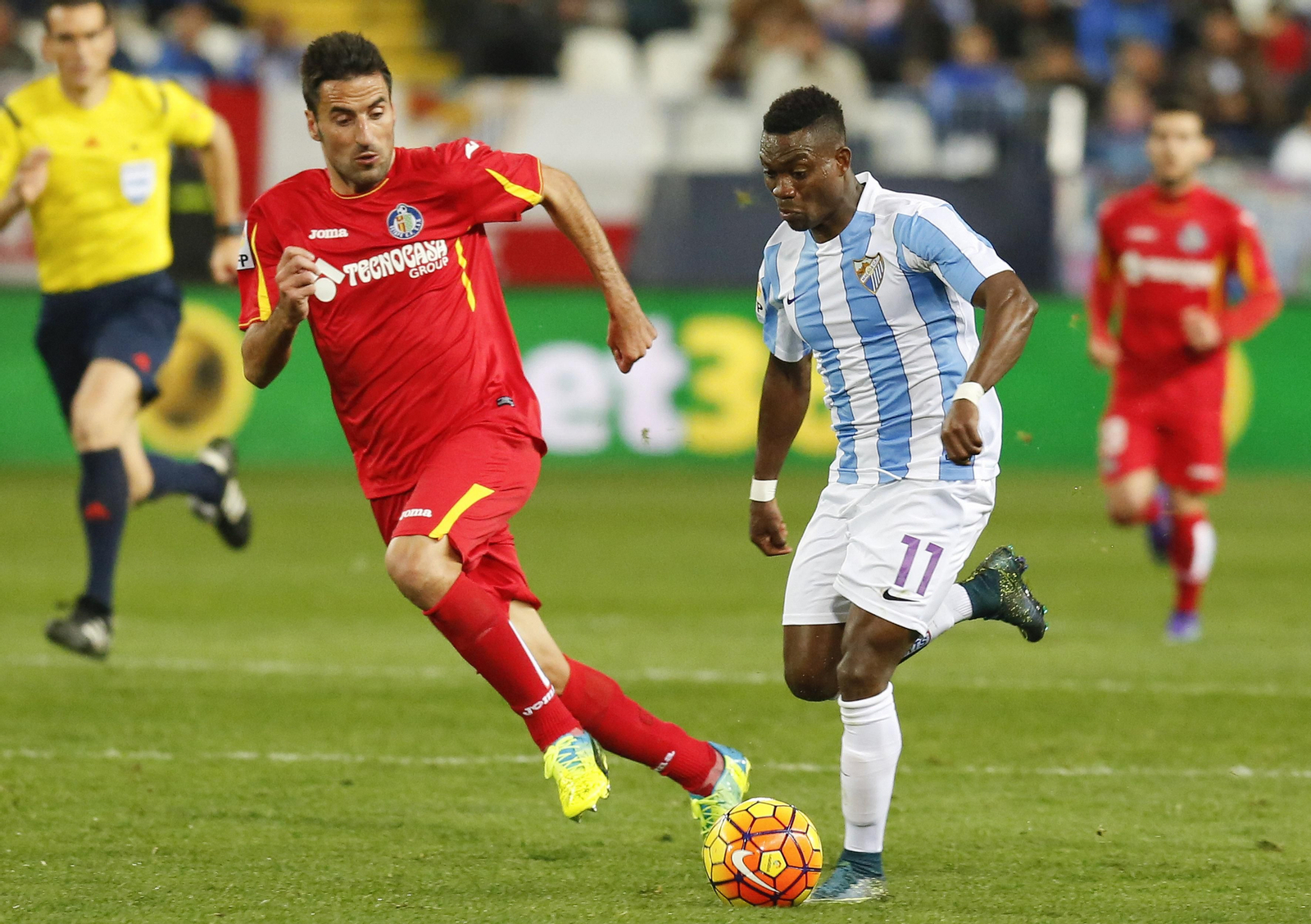 La etapa de Christian Atsu en el Málaga CF, en imágenes
