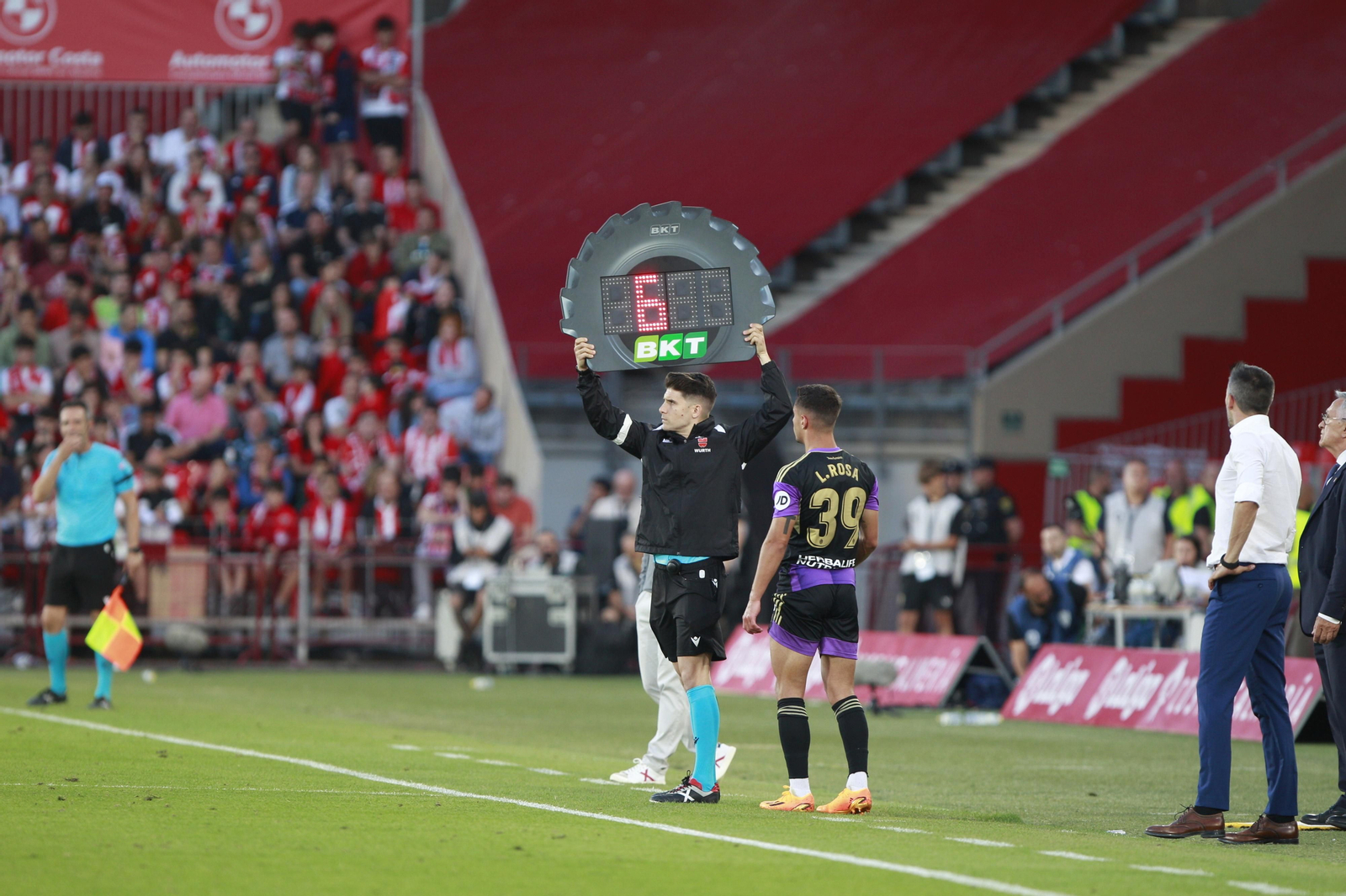 Imágenes del partido U.D. Almería-Real Valladolid C.F.