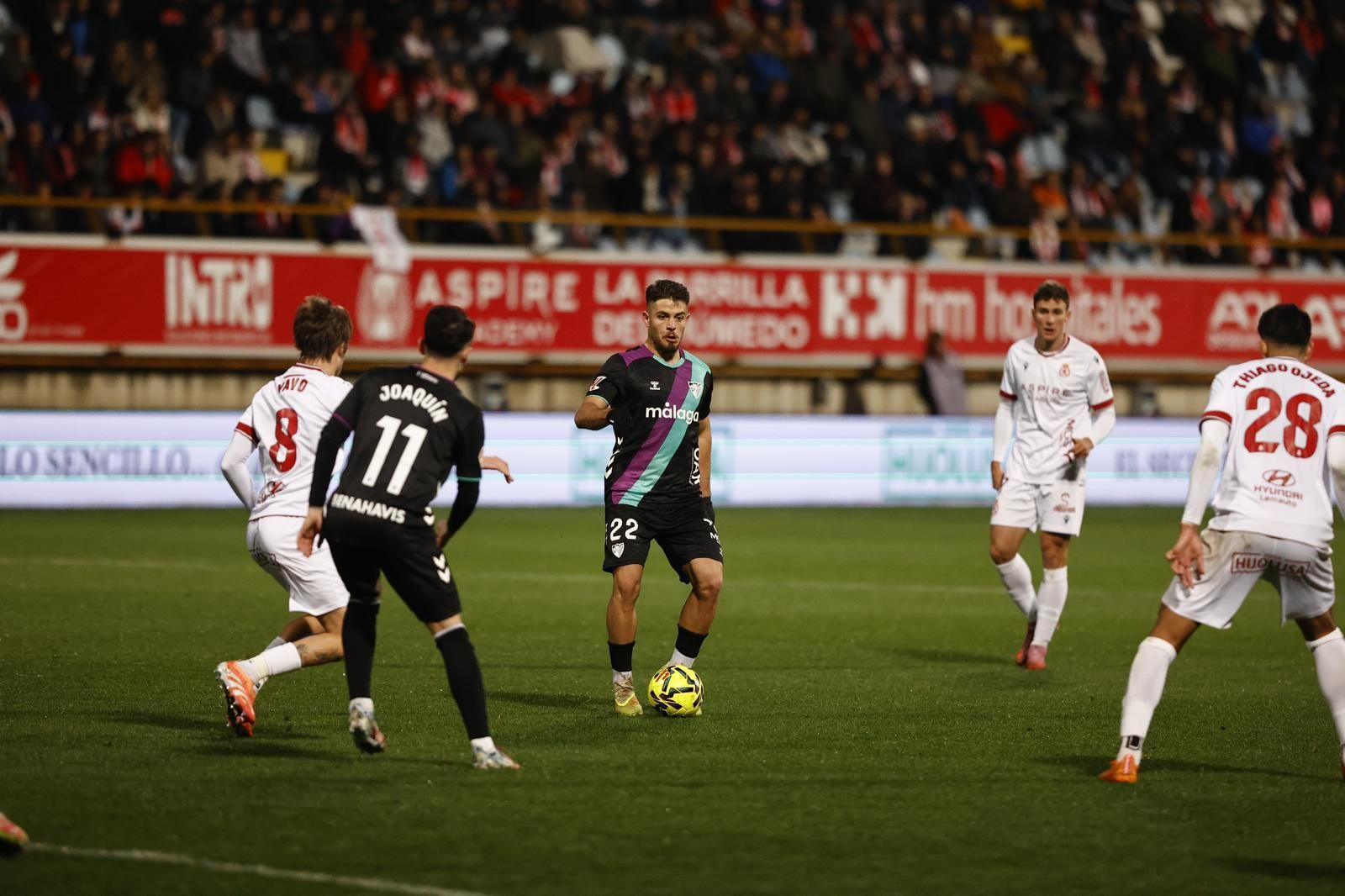 Cultural Leonesa-Málaga CF: Las fotos del partido