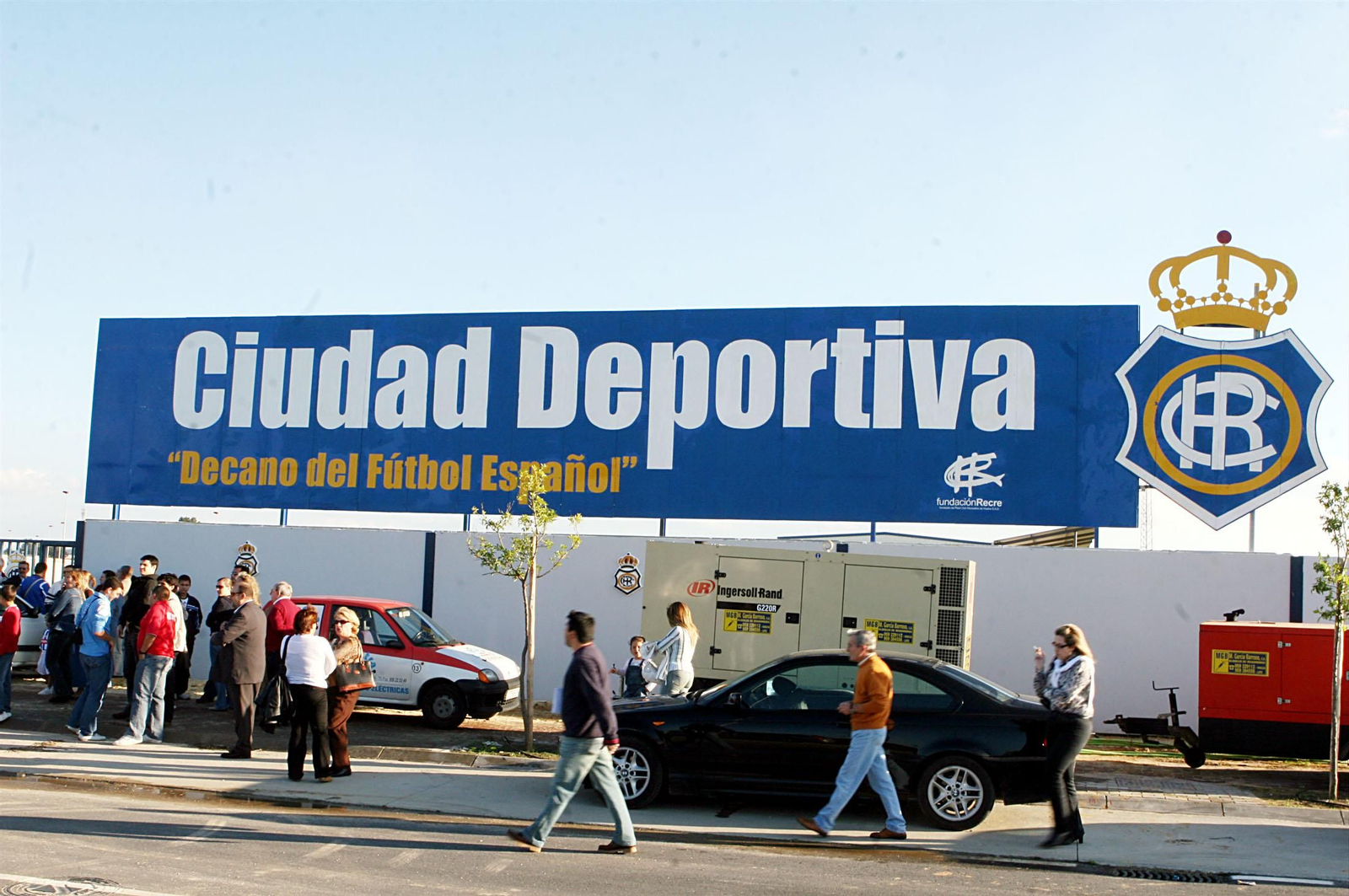 Así fue la inauguración de la Ciudad Deportiva del Recre hace hoy 18 años.
