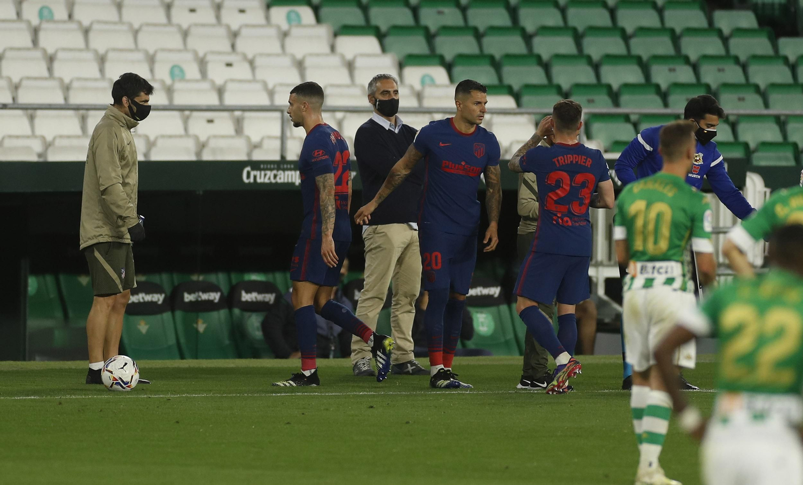 Las imágenes del Betis-Atlético de Madrid