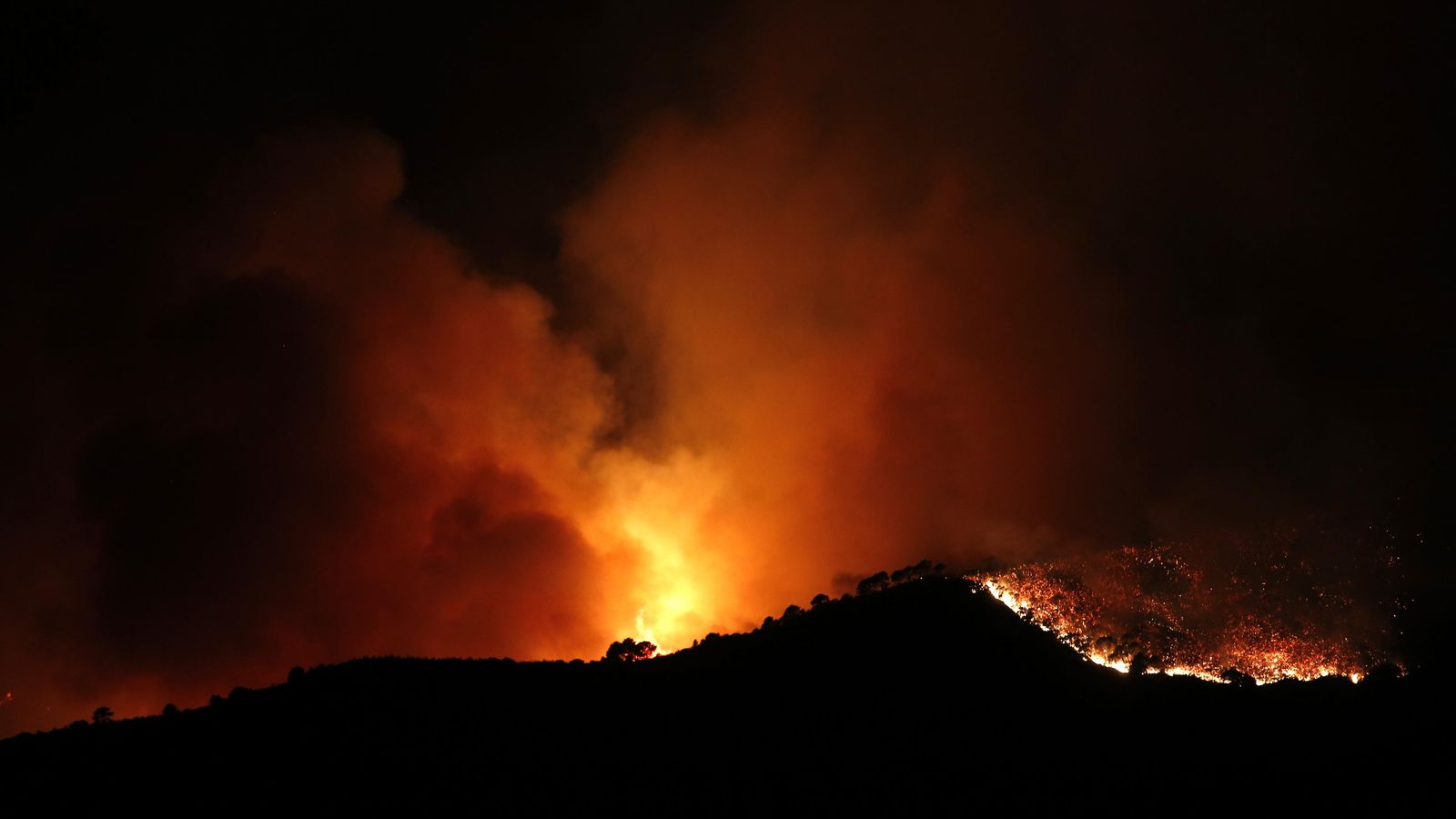 El incendio de Pujerra y Benahavis, en Málaga, en fotos El incendio de Pujerra y Benahavis, en Málaga, en fotos